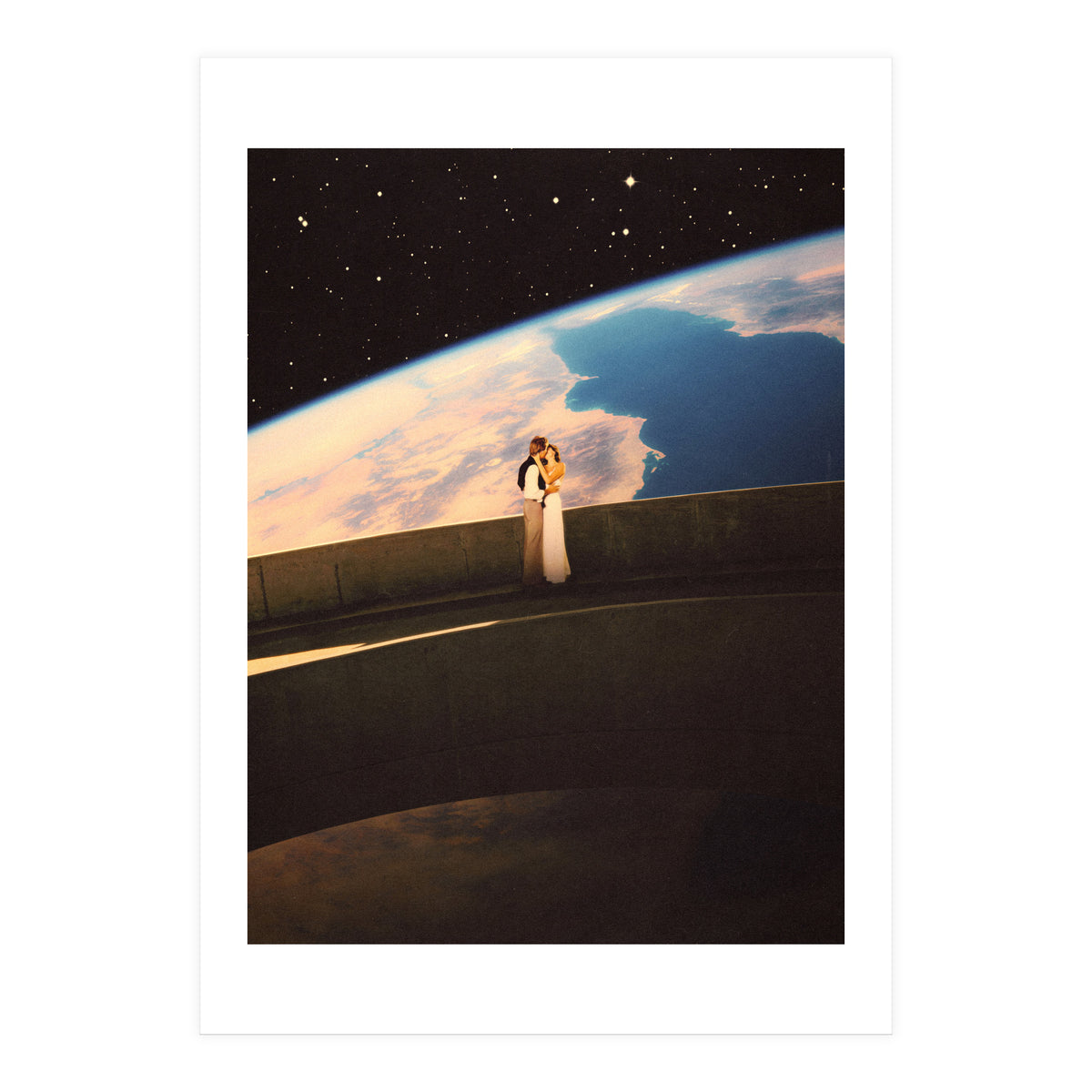 Lovers On The Bridge (Print Only)