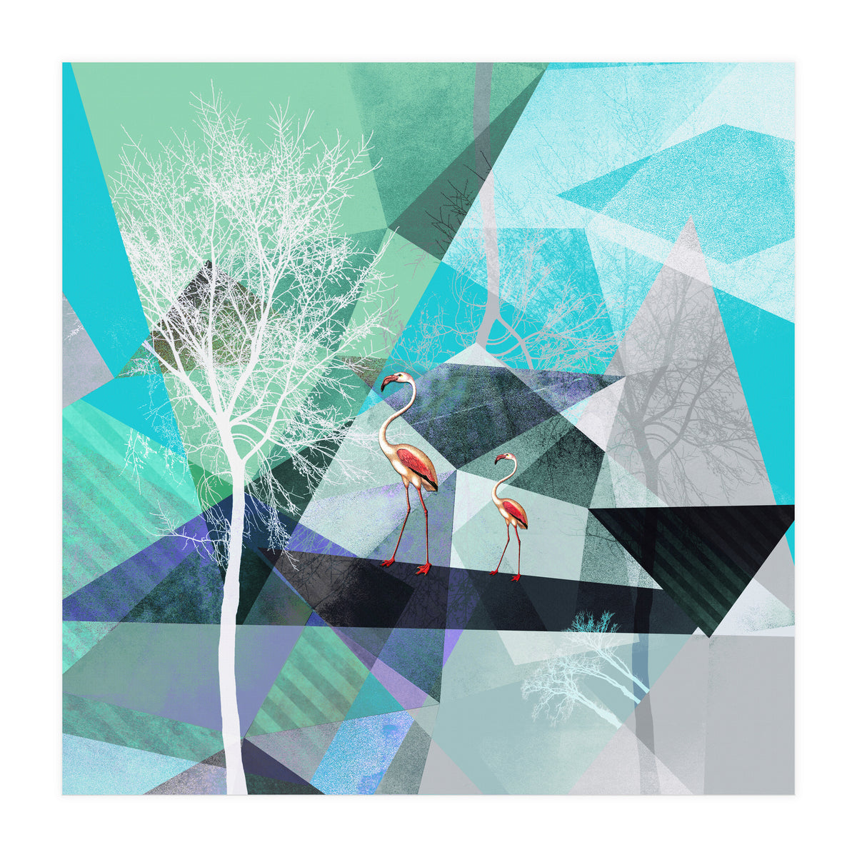 FLAMINGOS P19-A2   (Print Only)