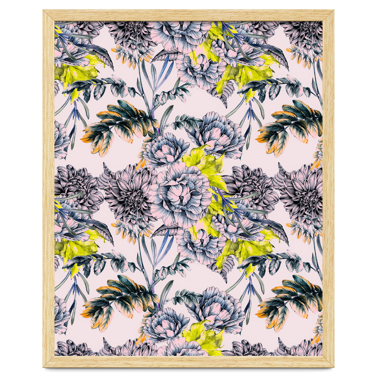 Flowering blooming in pink