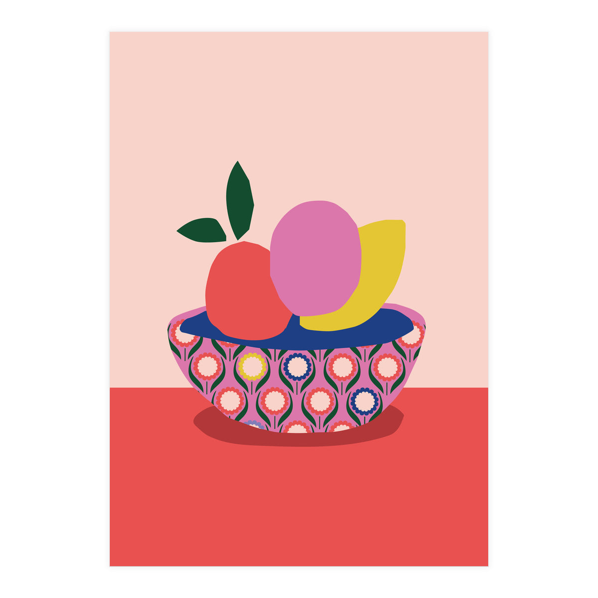 Fruits In Basket Rgb (Print Only)
