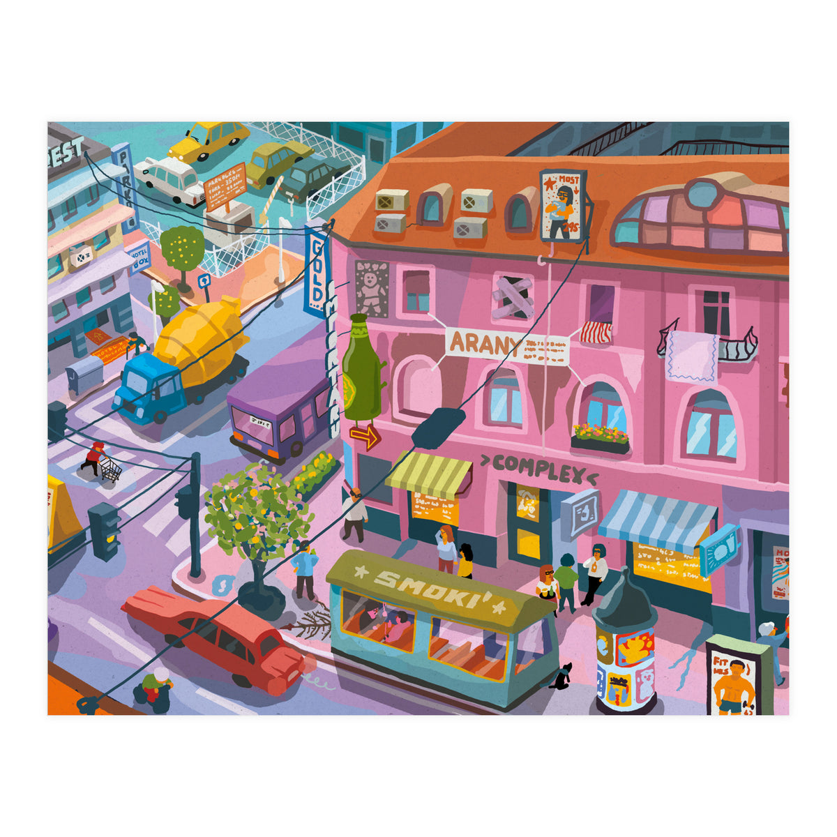 My little Budapest (Print Only)