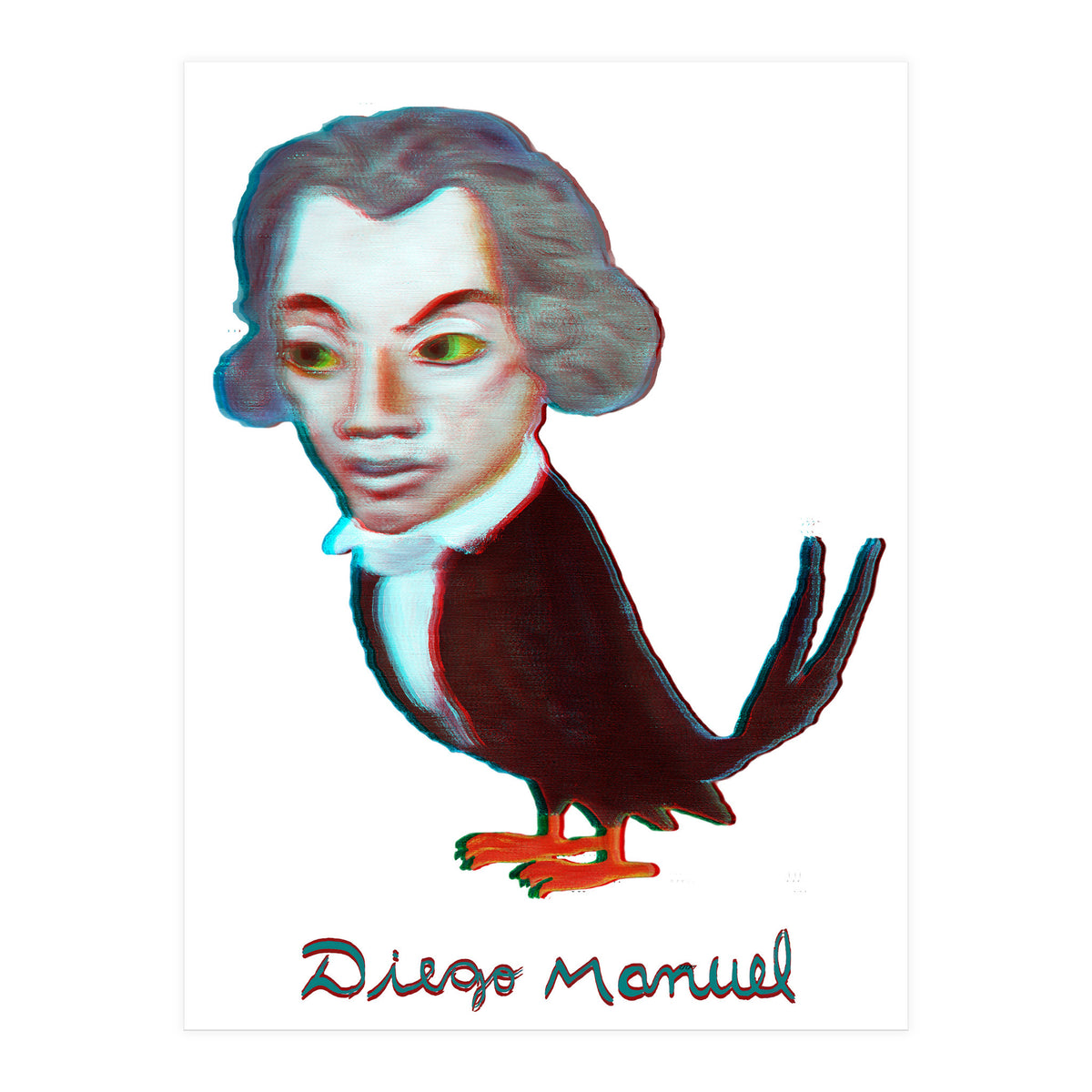 Beethoven Bird 1 (Print Only)
