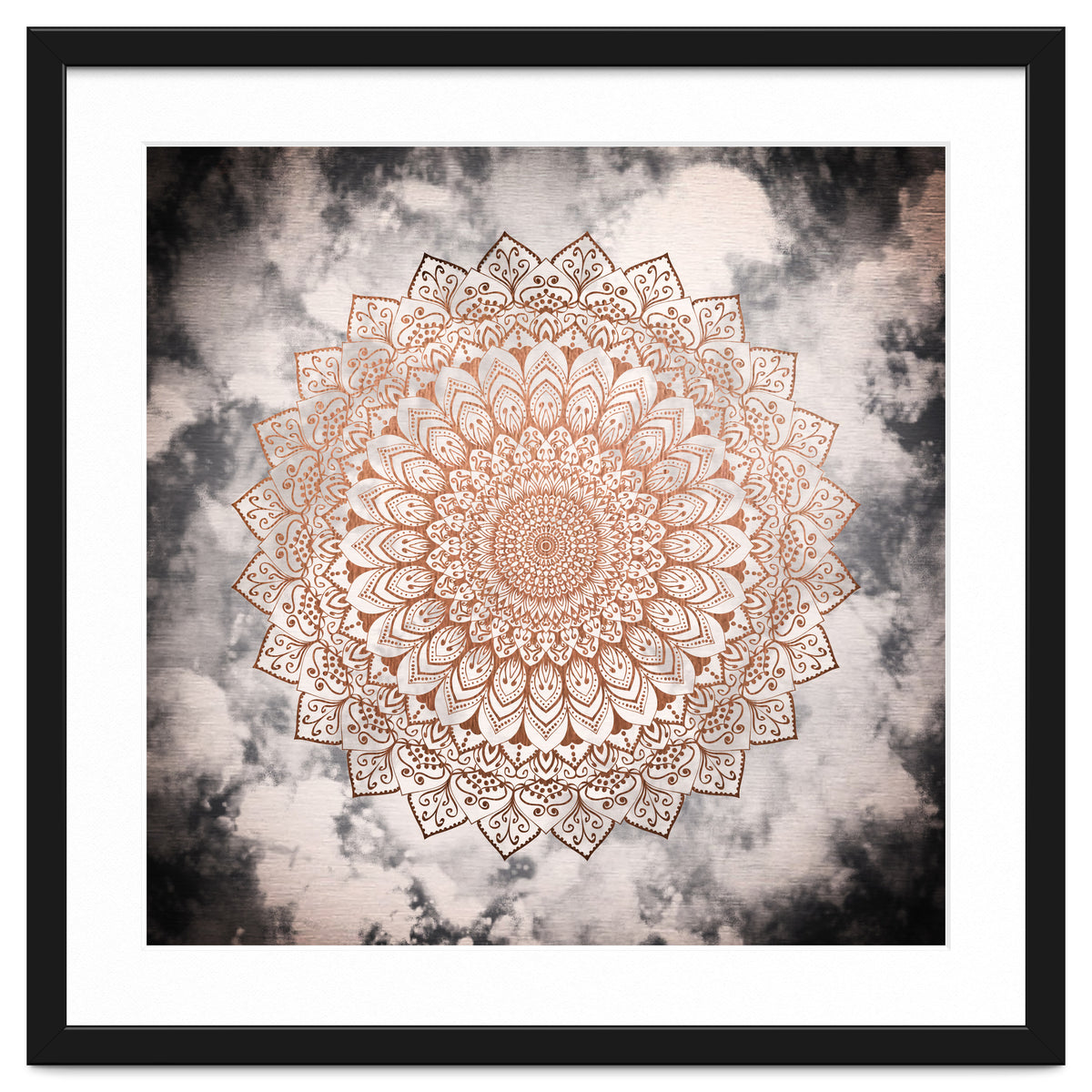 Rose Night Mandala
