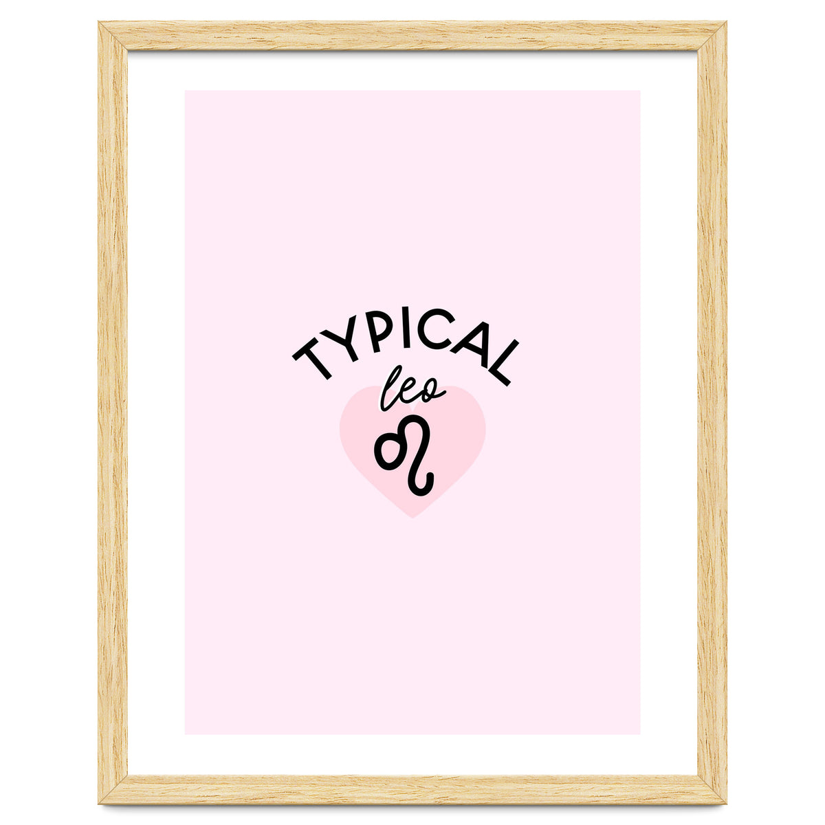 Typical Leo Horoscope Print