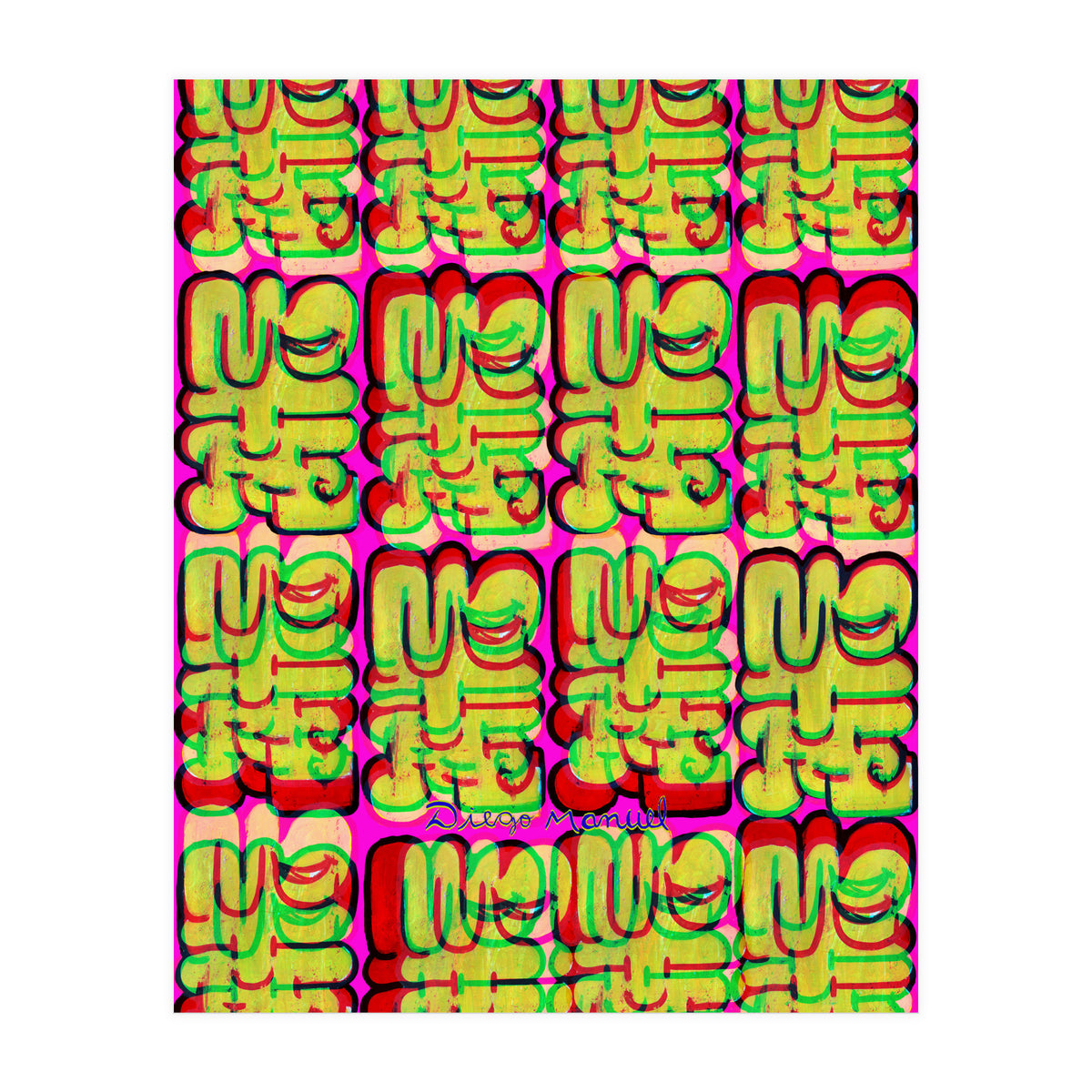 Graffitis 2021 Tapiz 115 (Print Only)