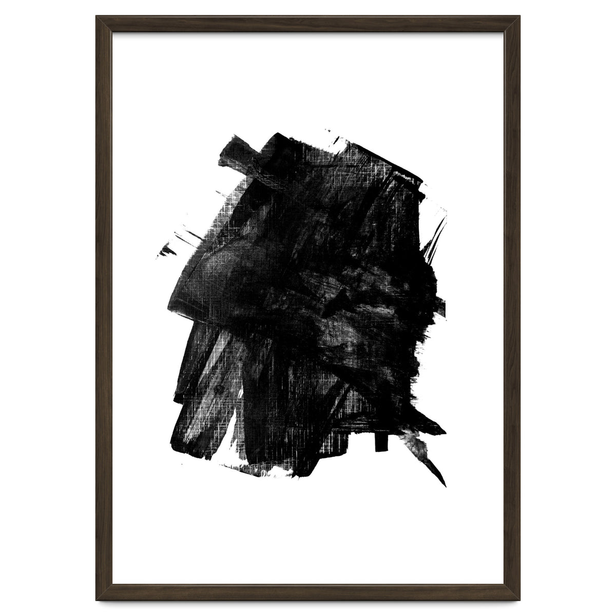 Minimalist Textured Brushstroke Art #3