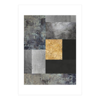 Geometric and golden VI (Print Only)