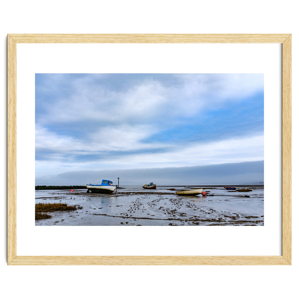 Moored Boats, Morecambe Bay