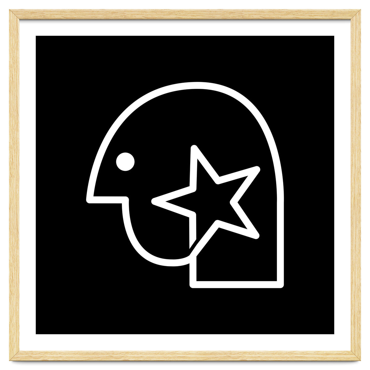 Head Star_Black