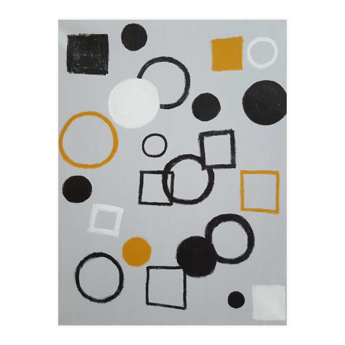 Squares And Circles 1 (Print Only)