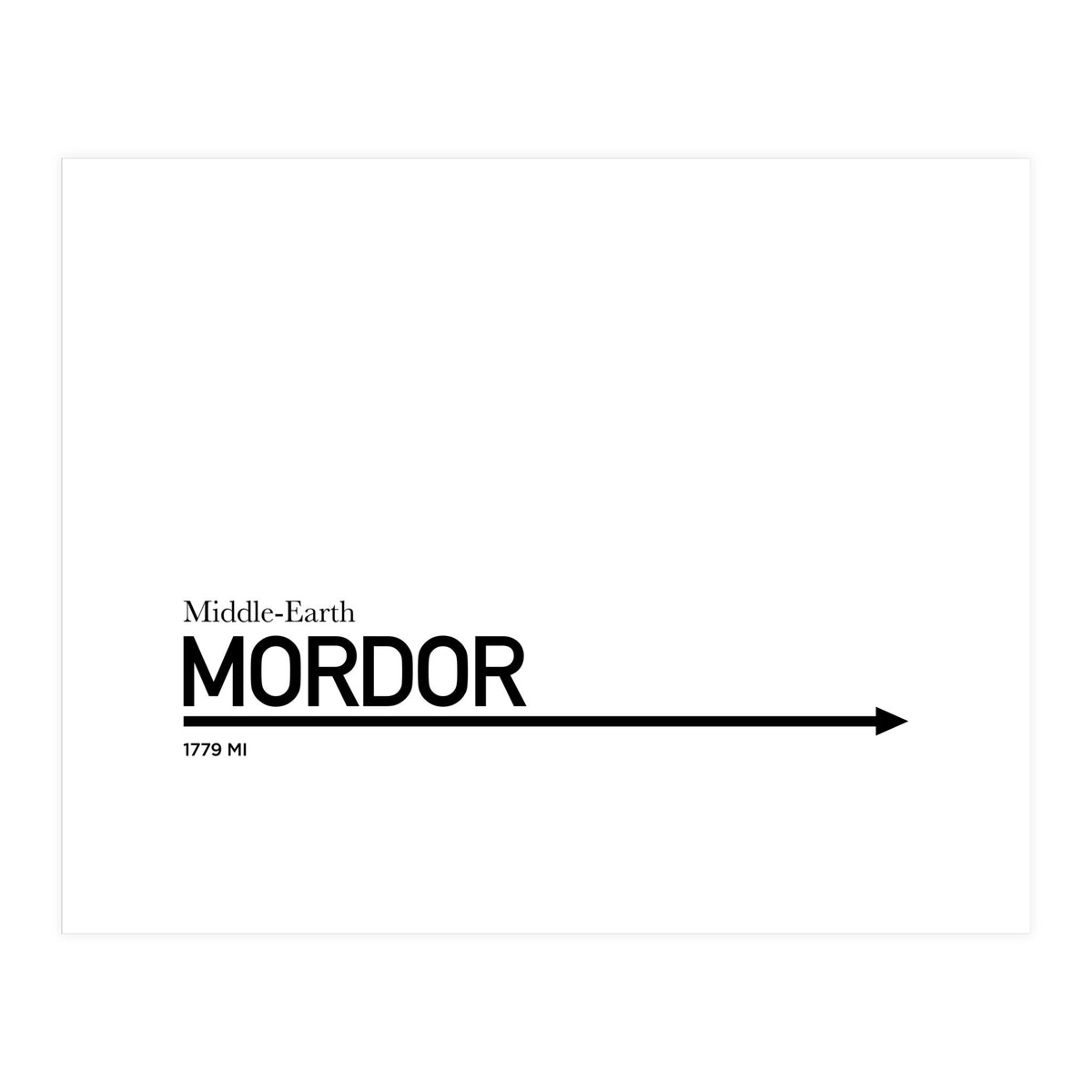 TO MORDOR (Print Only)