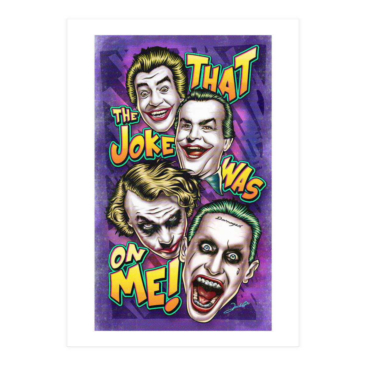 That The Joke Was On Me (Print Only)
