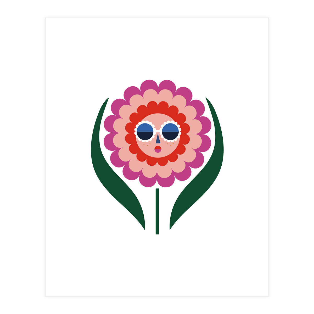 Madame Fleur Rgb (Print Only)