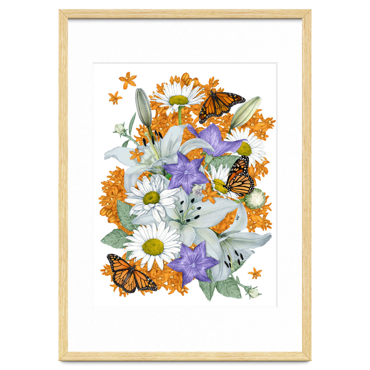 Lillies and Monarchs