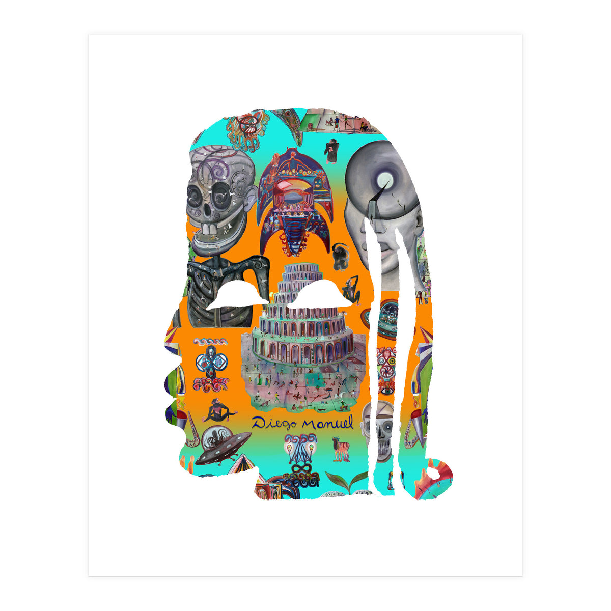 Abstracto Pop Nuevo B 20 Copia (Print Only)