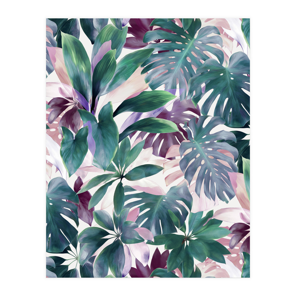 Tropical Emerald Jungle (Print Only)