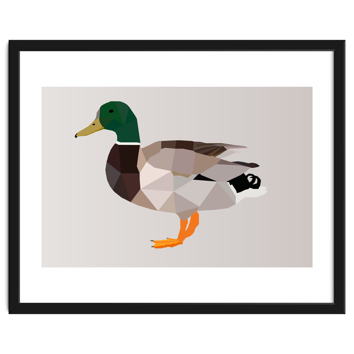 Duck Low Poly Art