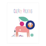 Kids Cherry Picking Rgb (Print Only) thumbnail