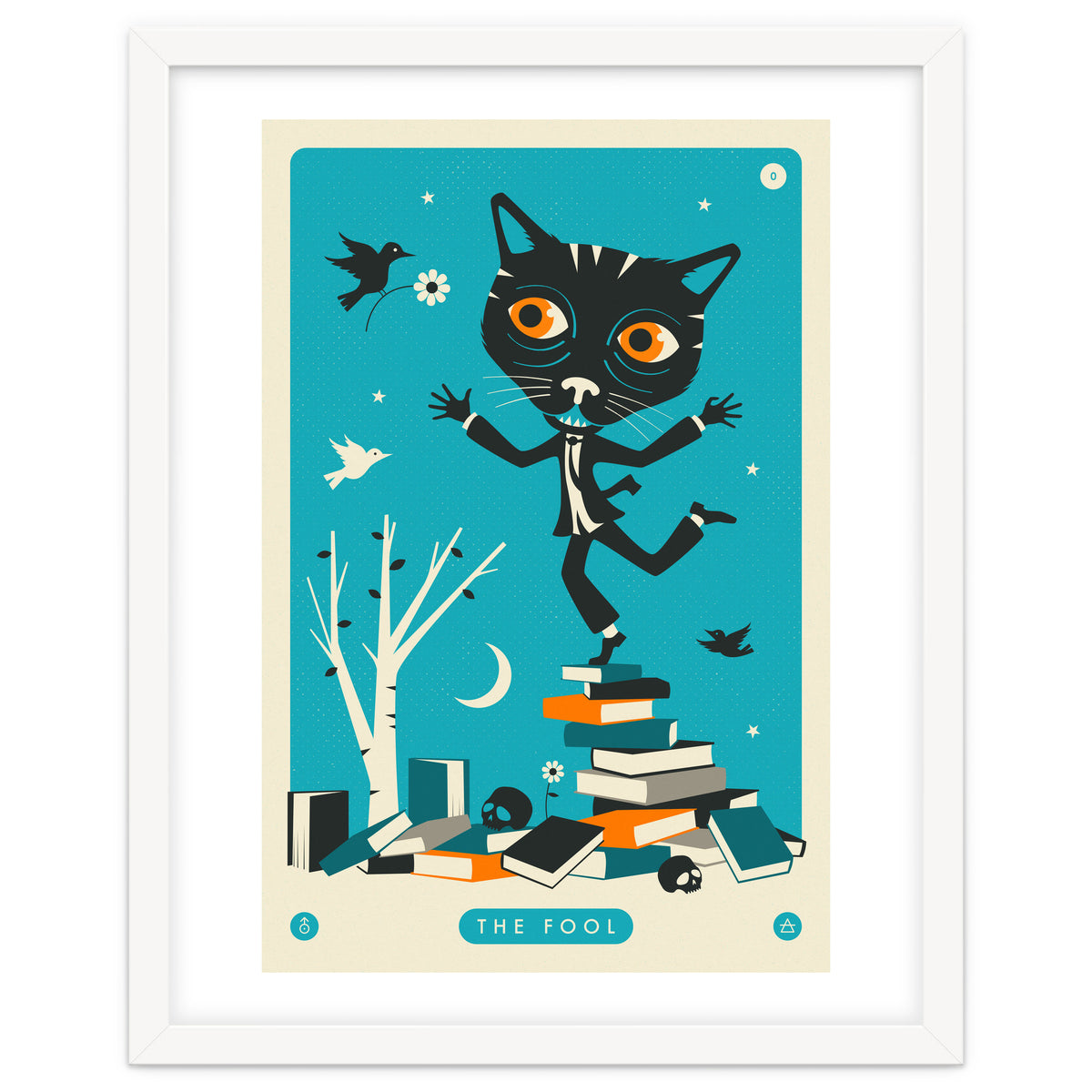 TAROT CARD CAT: THE FOOL
