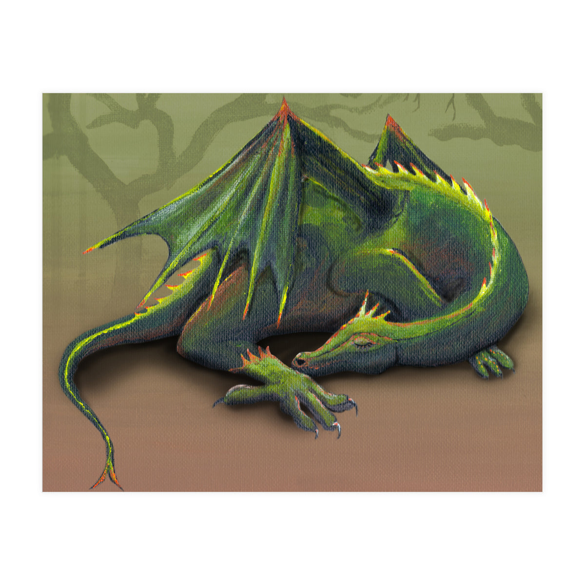 Sleeping dragon (Print Only)