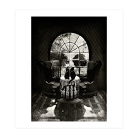 Room Skull Bw (Print Only)