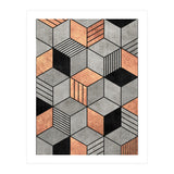 Concrete and Copper Cubes 2 (Print Only) thumbnail