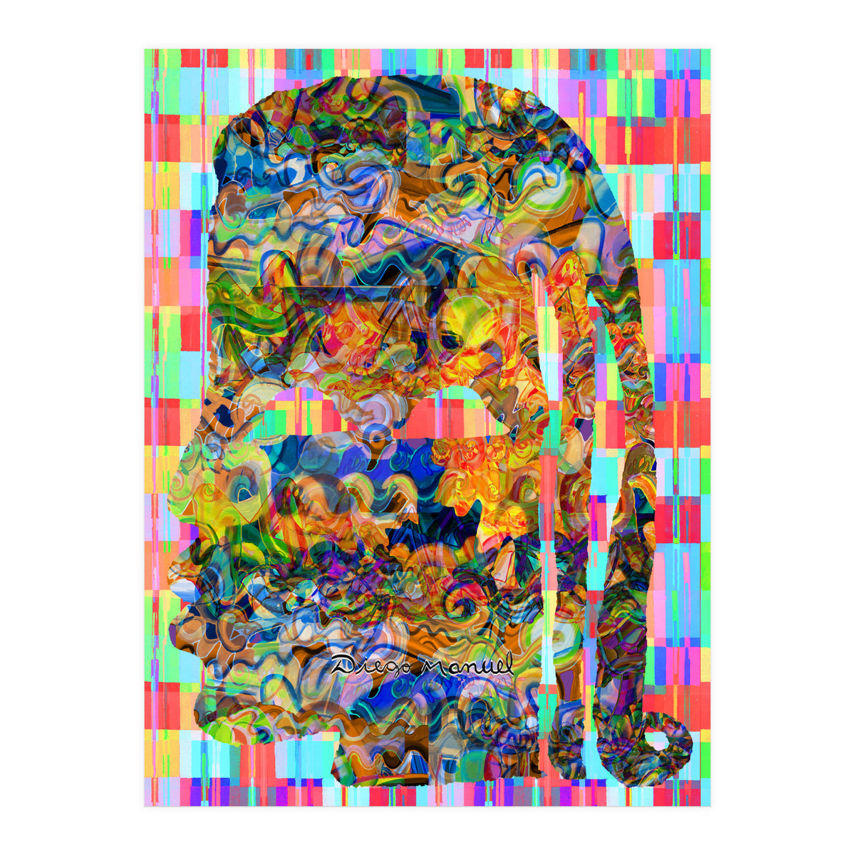 Abstracto Pop Nuevo B Nuevo 5 (Print Only)