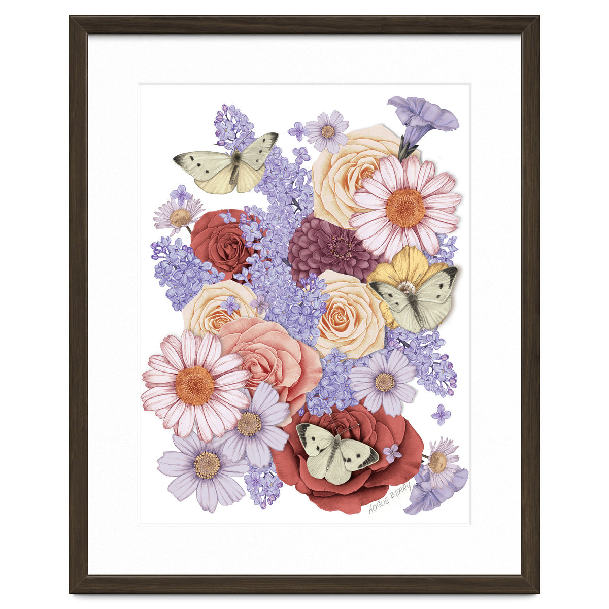 Flowers and Butterflies