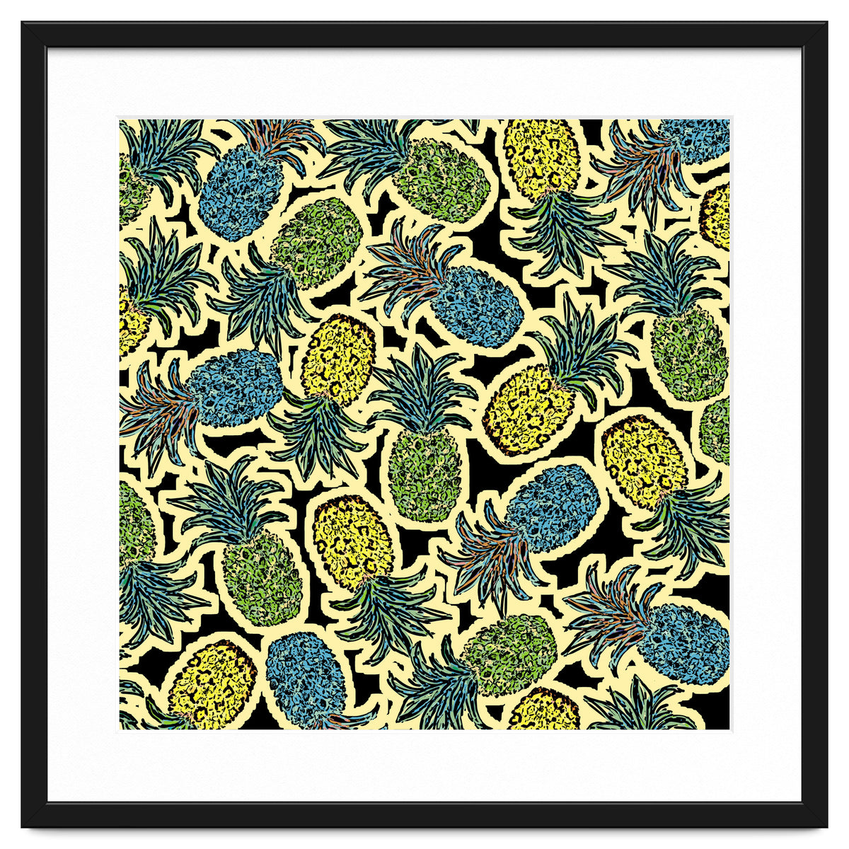 Pineapple Pandemonium Retro Tone