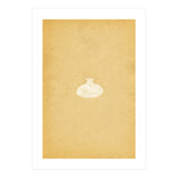 Minimalist vase and vintage paper (Print Only) thumbnail
