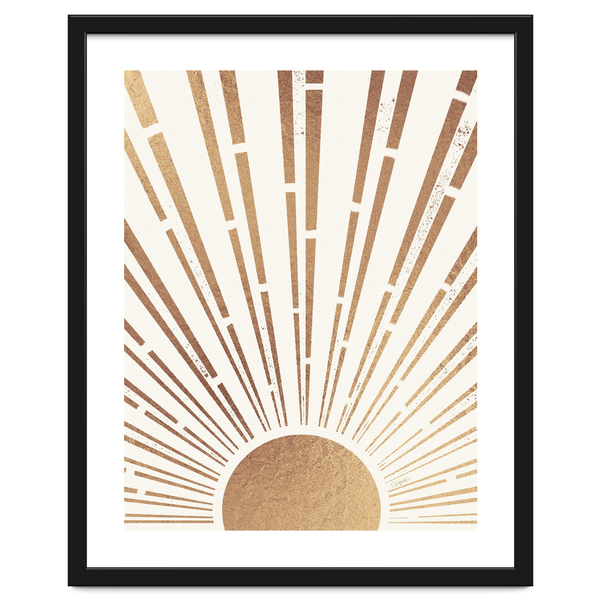 Sun Shines Inside You Gold