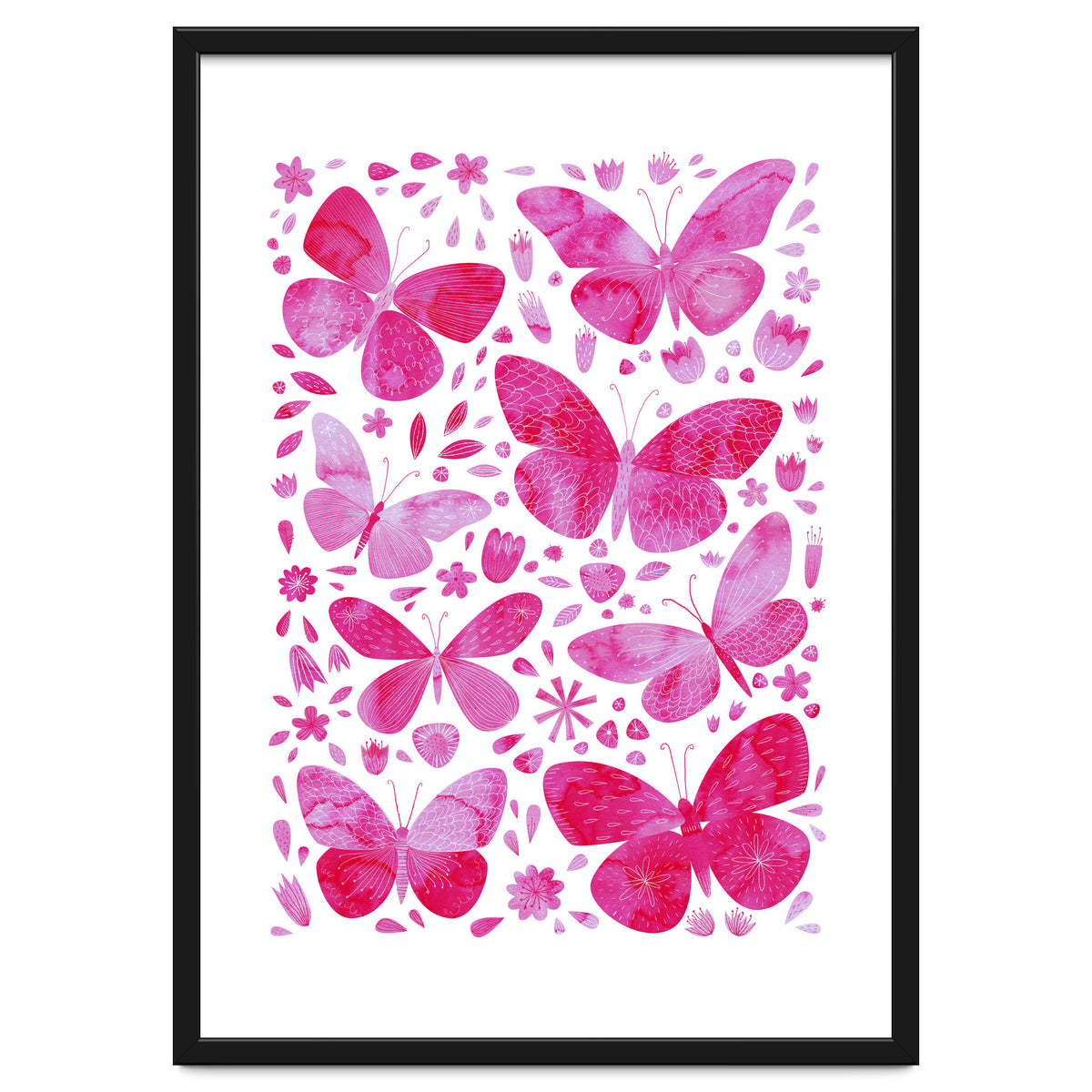 Pink Butterflies