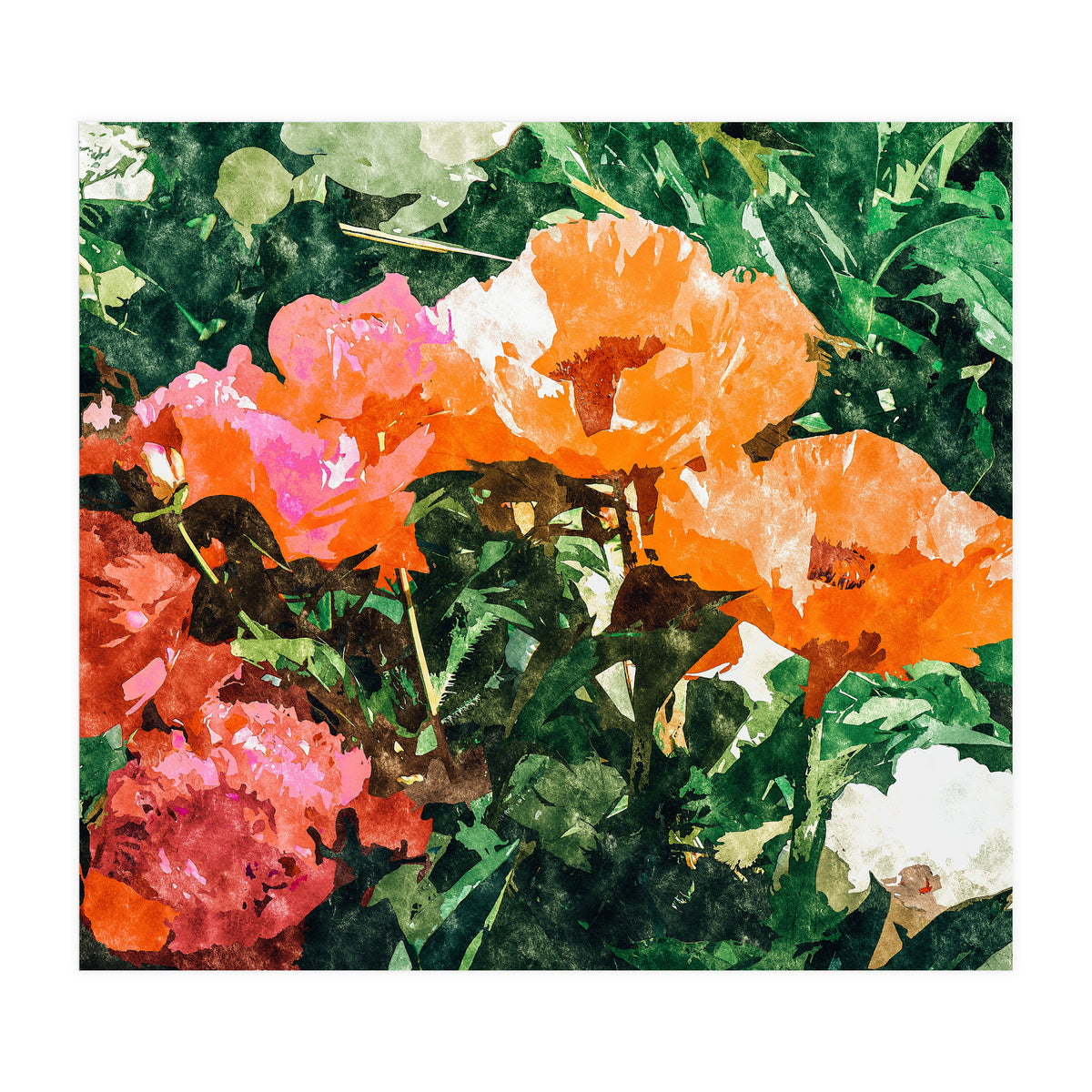 Blossoming Florals (Print Only)