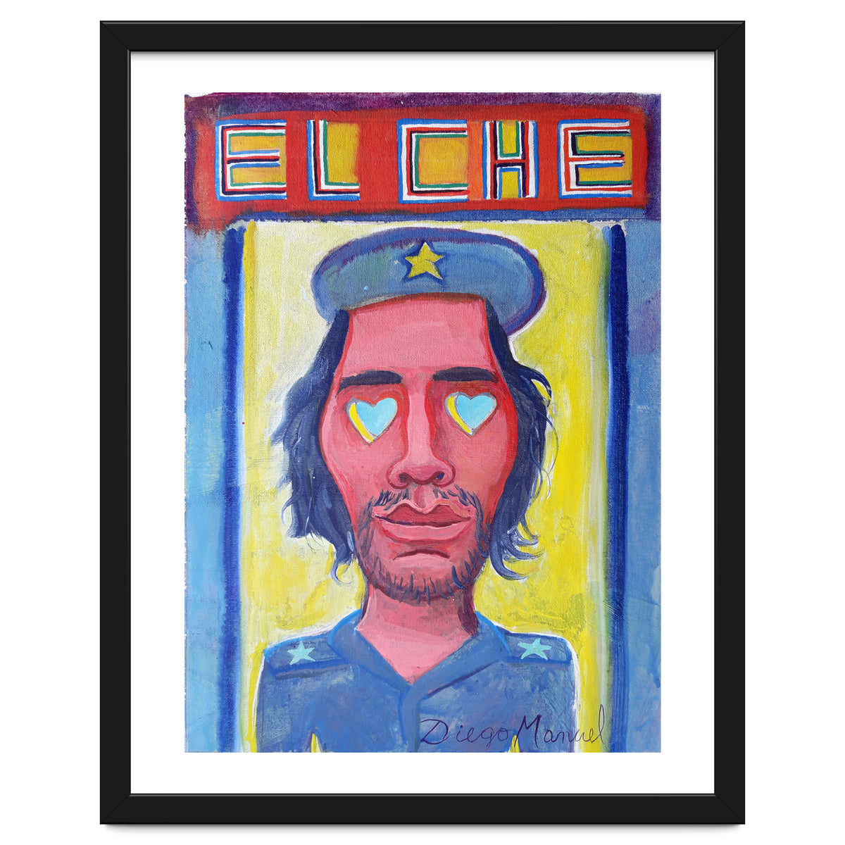 Che Guevara Y Corazones 1