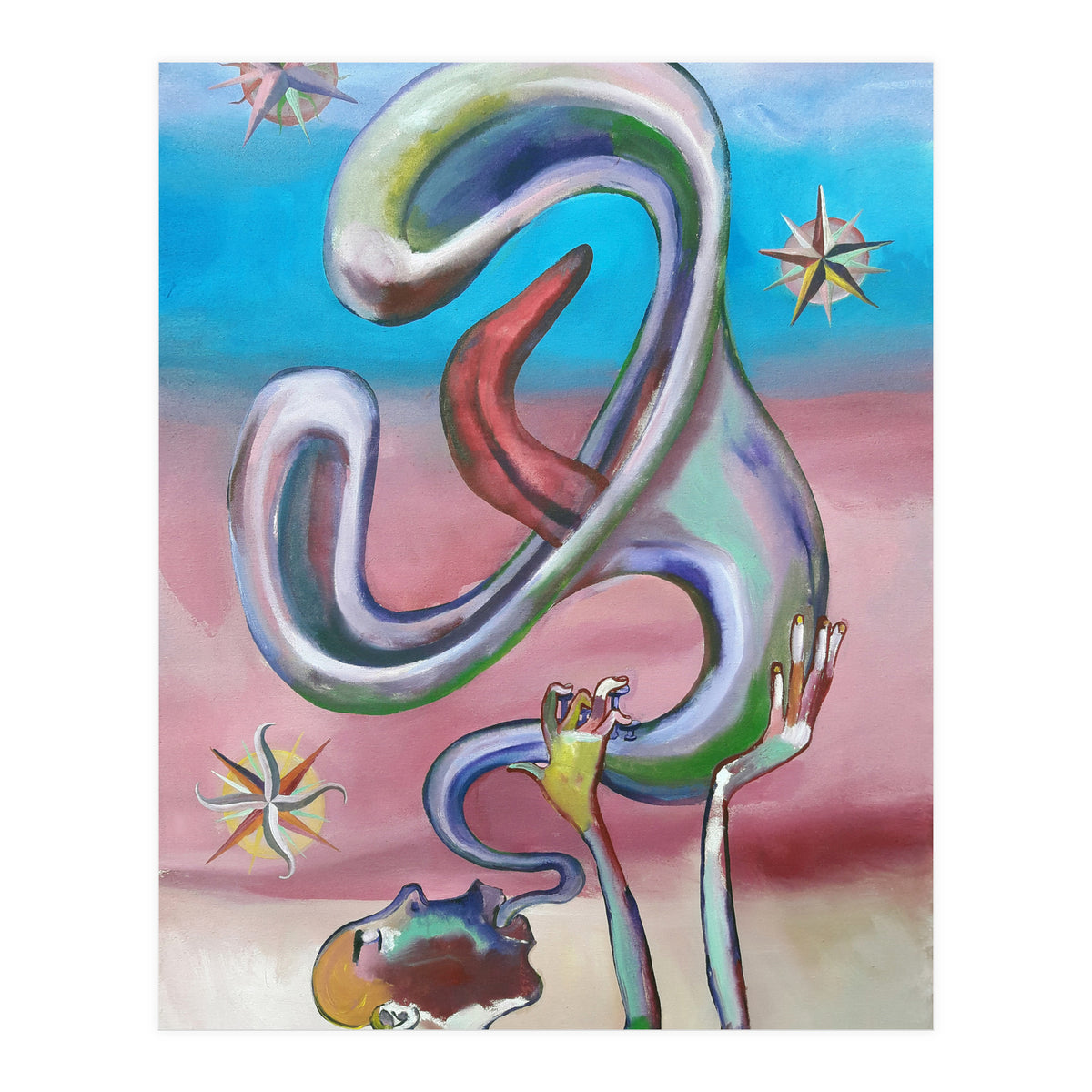 Trompeta Y Lengua 3 (Print Only)