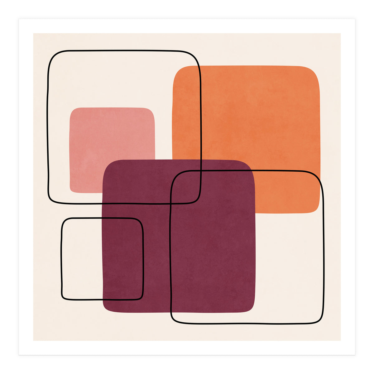 SQUARE SHAPES - RL01 (Print Only)