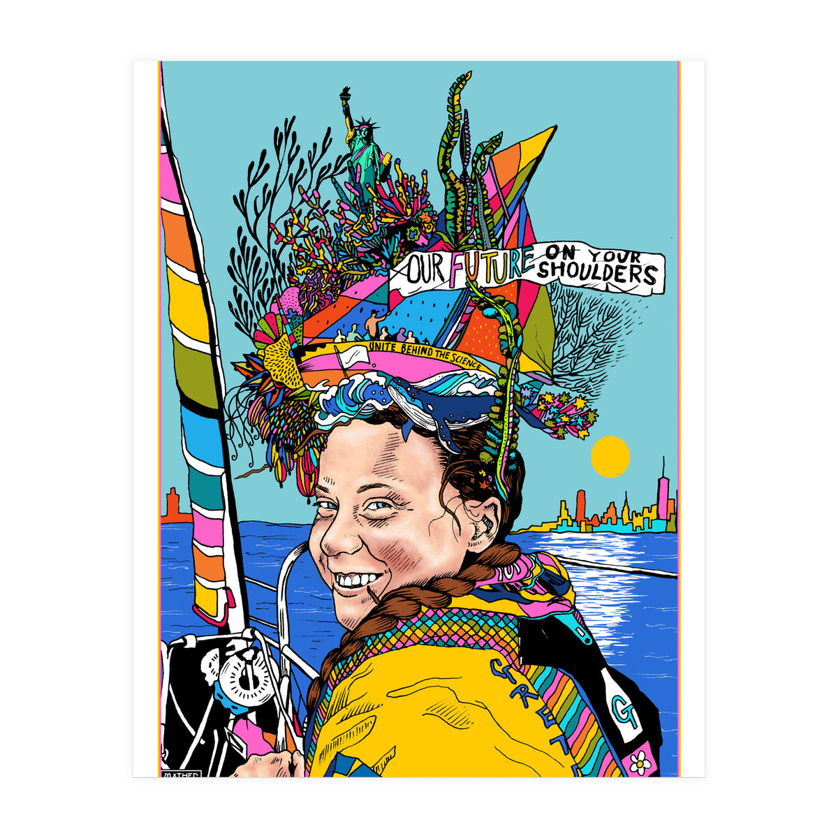 Our future on your shoulders! (Print Only)