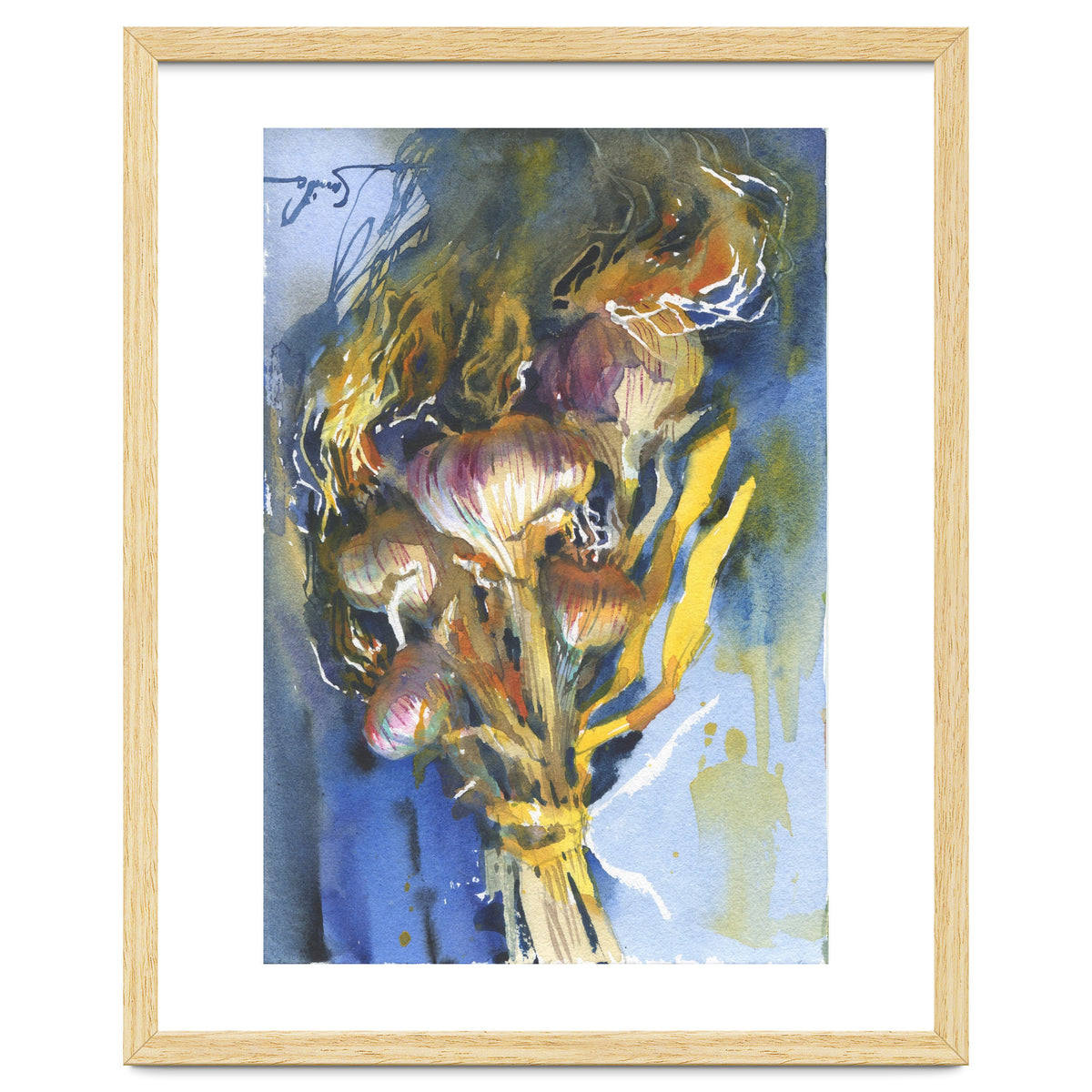 Sunny still life Garlic