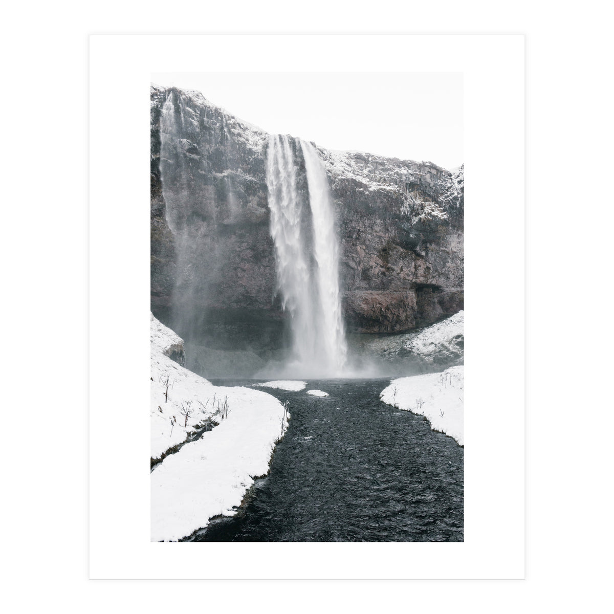 Seljalandsfoss Waterfall Iceland 3 (Print Only)
