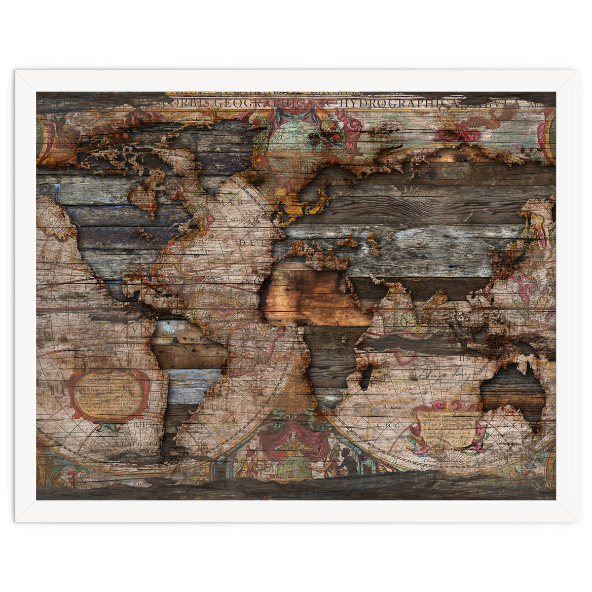 Reclaimed Map
