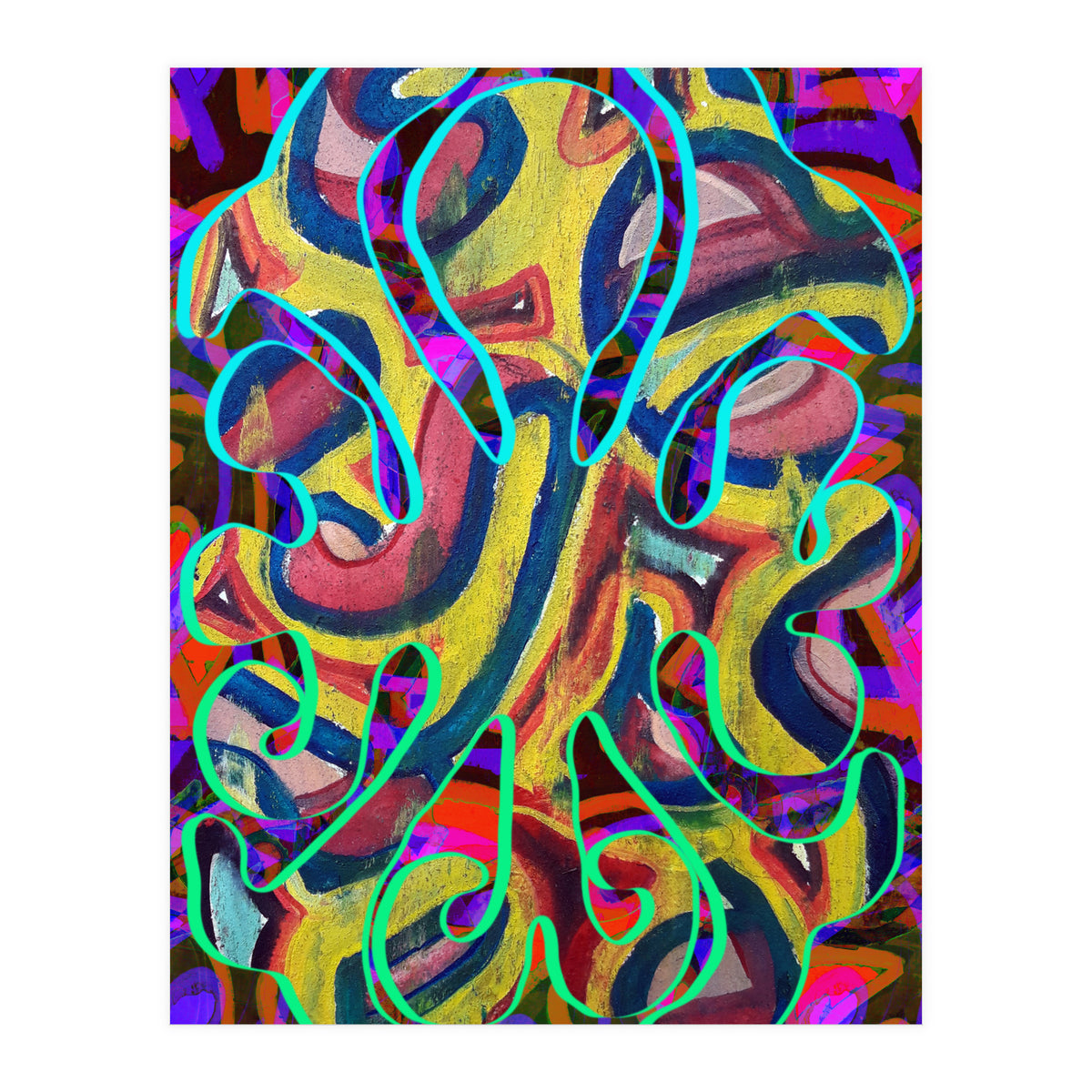 Pop Abstract 2023 Tapiz 53 (Print Only)
