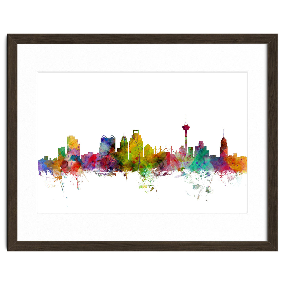 San Antonio Texas Skyline