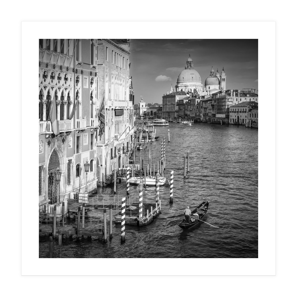 VENICE Canal Grande & Santa Maria della Salute  (Print Only)