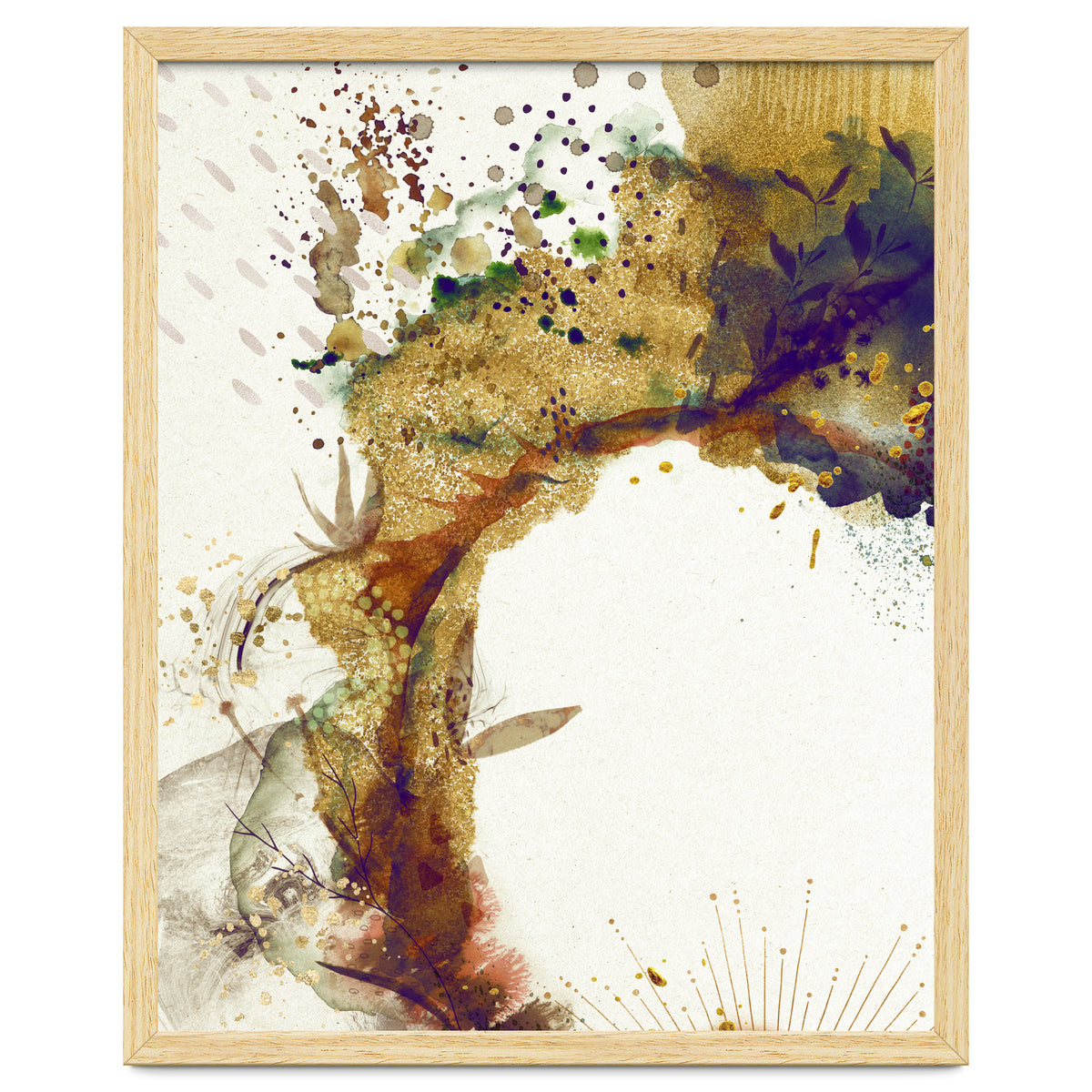 Abstract Floral - Autumn Winds