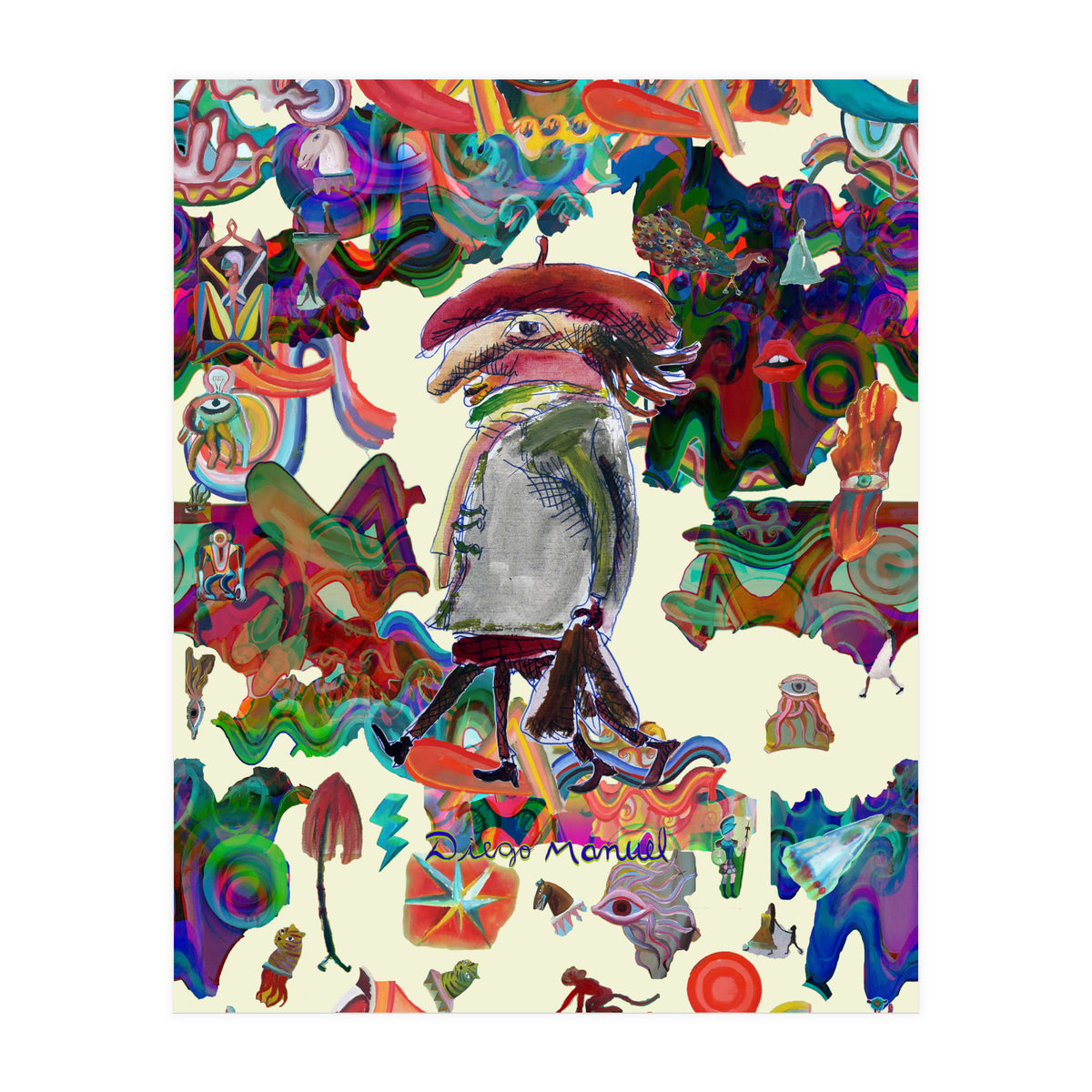 Graffitis 2021 Tapiz 64 (Print Only)