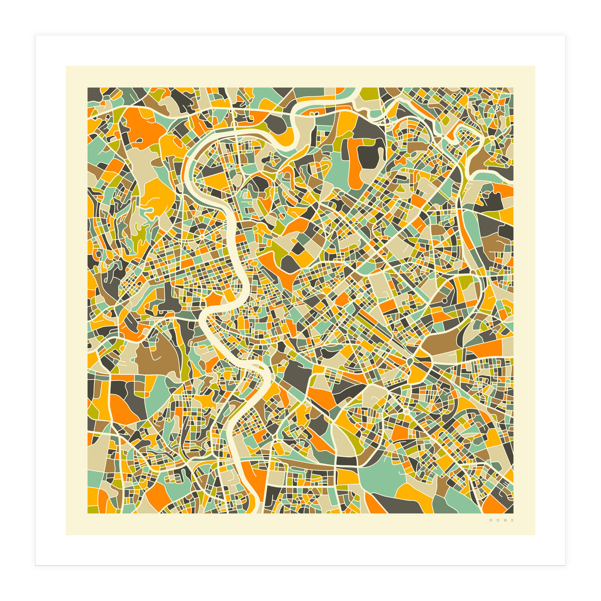 ROME MAP (Print Only)