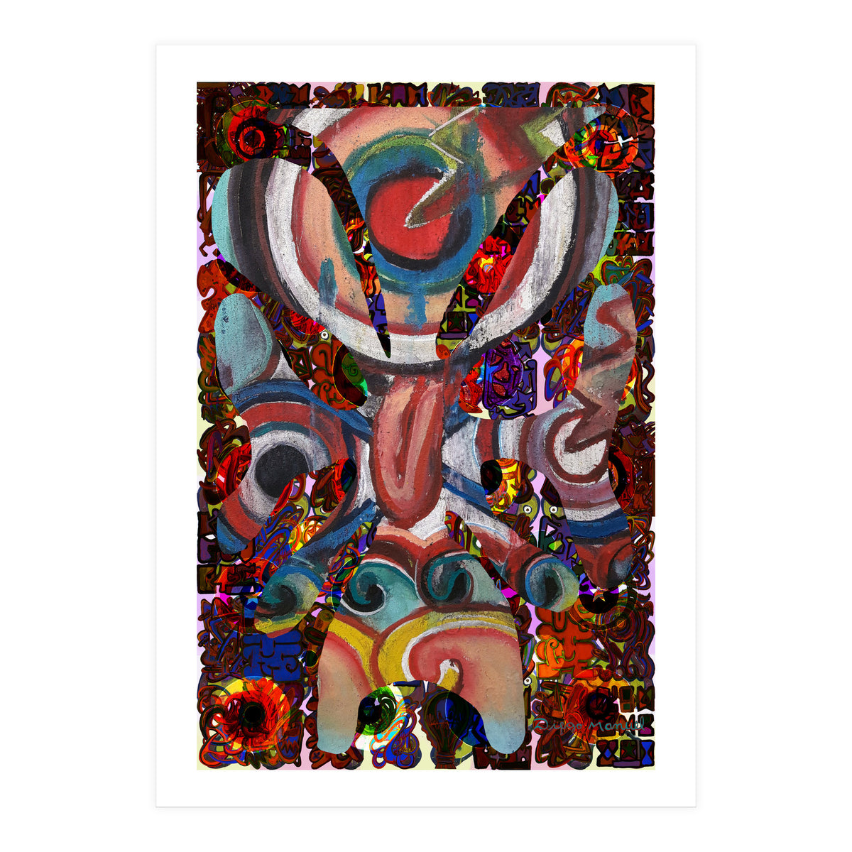 Pop Abstract 2023 Tapiz 27 (Print Only)