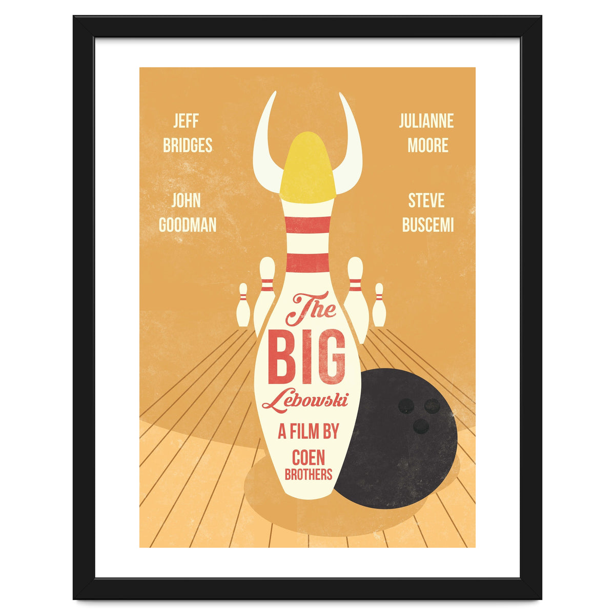 Big Lebowski movie poster