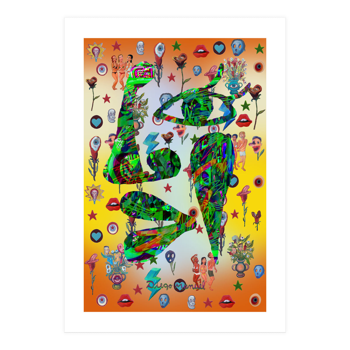 Graffiti Digital 12 2022 B 9 (Print Only)