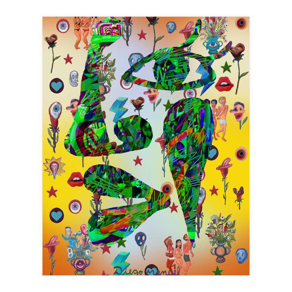 Graffiti Digital 12 2022 B 9 (Print Only)